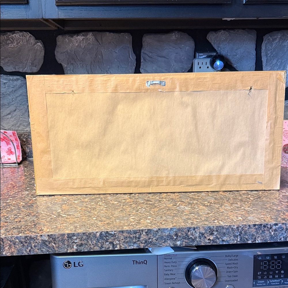 Gold and Green Framed Wall Art - Faith Family Friends - Picture 2 of 7